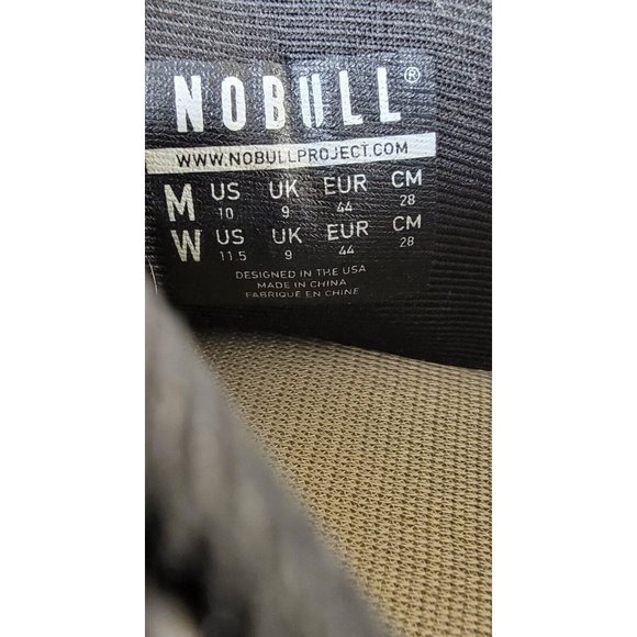 Nobull Project Unisex Black Super Fabric Trainers Athletic Shoes Size 10/11.5‎ - Picture 9 of 10